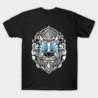 Ornate Baboon T-Shirt